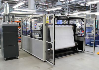 Laser ve firmě Dräger
