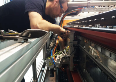 Instalace laseru ve Firmě Carrier